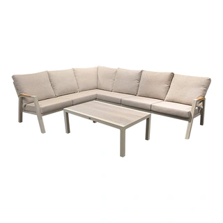 Alzano Hoek Loungeset - Latte - afbeelding 2