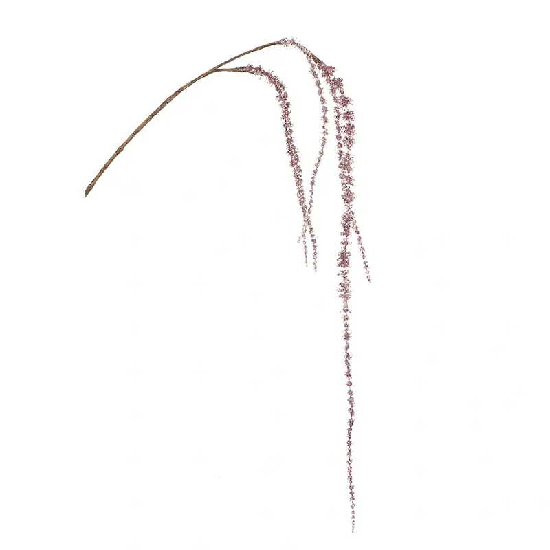 Kunsttak Amaranthus Glitter Pink - 130 cm