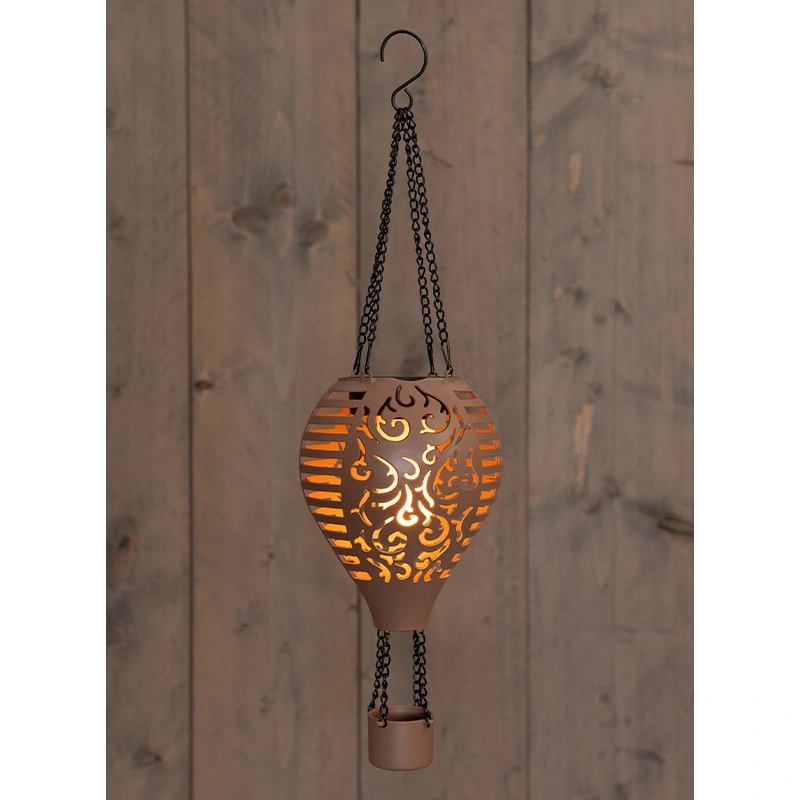 Anna's Collection Solar Luchtballon LED Terra - Ø12,7x38 cm - afbeelding 1