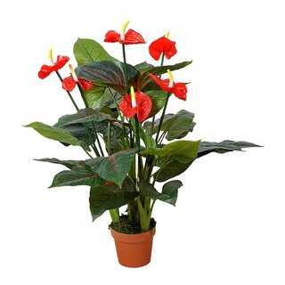 Kunst Anthurium - 95 cm