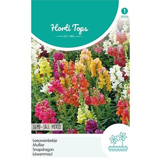 Horti Tops Antirrhinum, Leeuwenbekje half-hoge gemengd - afbeelding 1