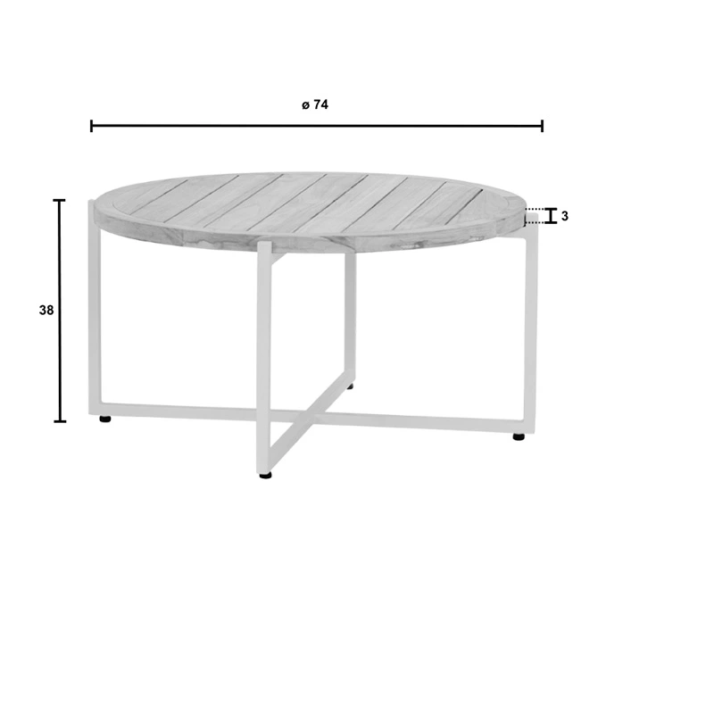 Apple Bee Condor Sofa Loungeset - Oyster - afbeelding 11