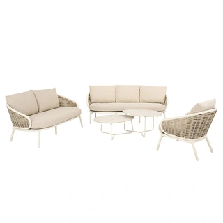 Apple Bee Pine Key Sofa Loungeset - Oyster - afbeelding 1