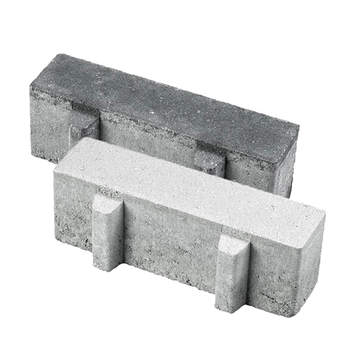 Aqua bricks waterpasserend 10x30x8cm Antraciet 22% open - afbeelding 1