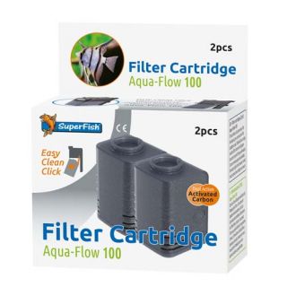 Superfish Aqua-Flow 100 Easy Click Filtercassettes