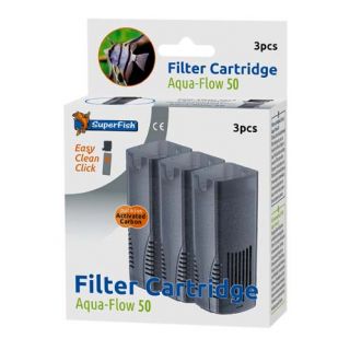 Superfish Aqua-Flow 50 Easy Click Filtercassettes