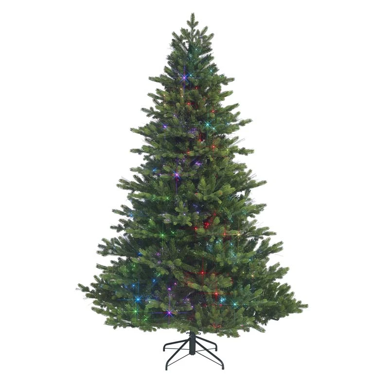 Kunstkerstboom Arctic Glow Fibre Optic Groen - 215 cm