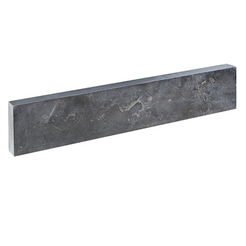 Asian Bluestone opsluitband met facet blauw gezoet 6x20x100cm