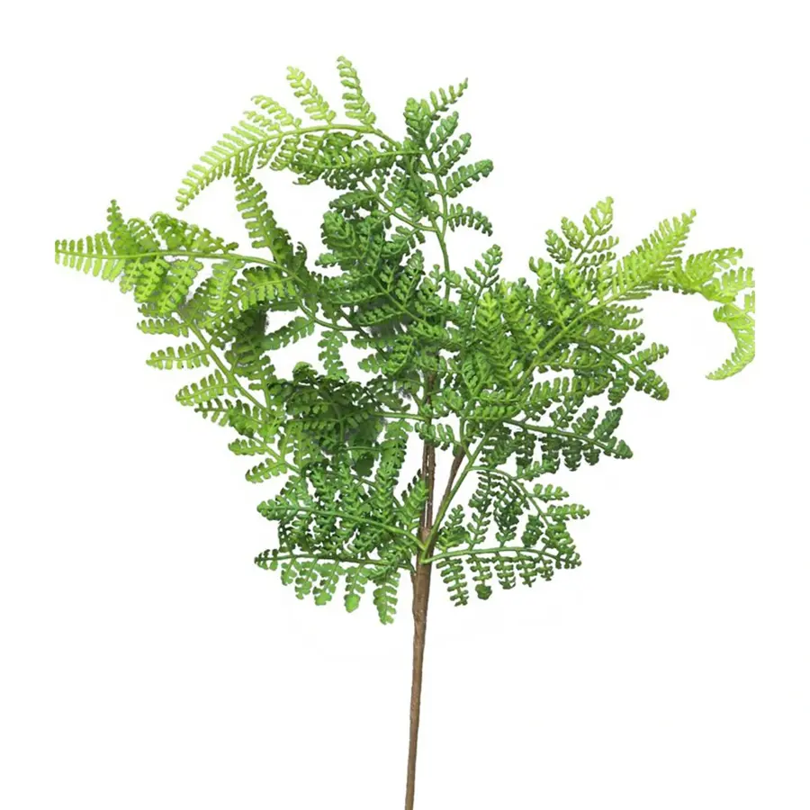 Kunsttak Athyrium Leaf Green - 57 cm