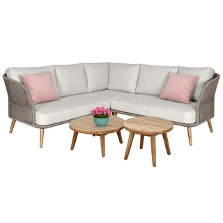 Avigliano Hoek Loungeset | Tuincentrum De Boet