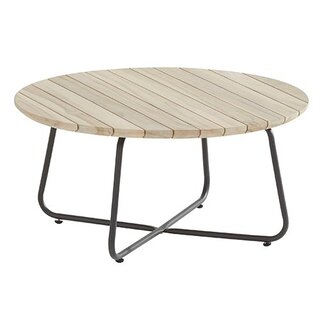 4 Seasons Outdoor Axel Koffietafel Teak - Ø73 cm - afbeelding 1
