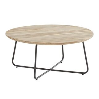 4 Seasons Outdoor Axel Koffietafel Teak - Ø90 cm | De Boet