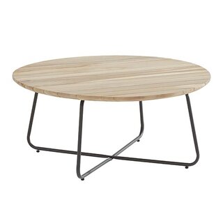 4 Seasons Outdoor Axel Koffietafel Teak - Ø90 cm - afbeelding 1