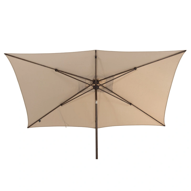 4 Seasons Outdoor Azzurro Stokparasol 200x300 - Beach/Houtlook Frame - afbeelding 3