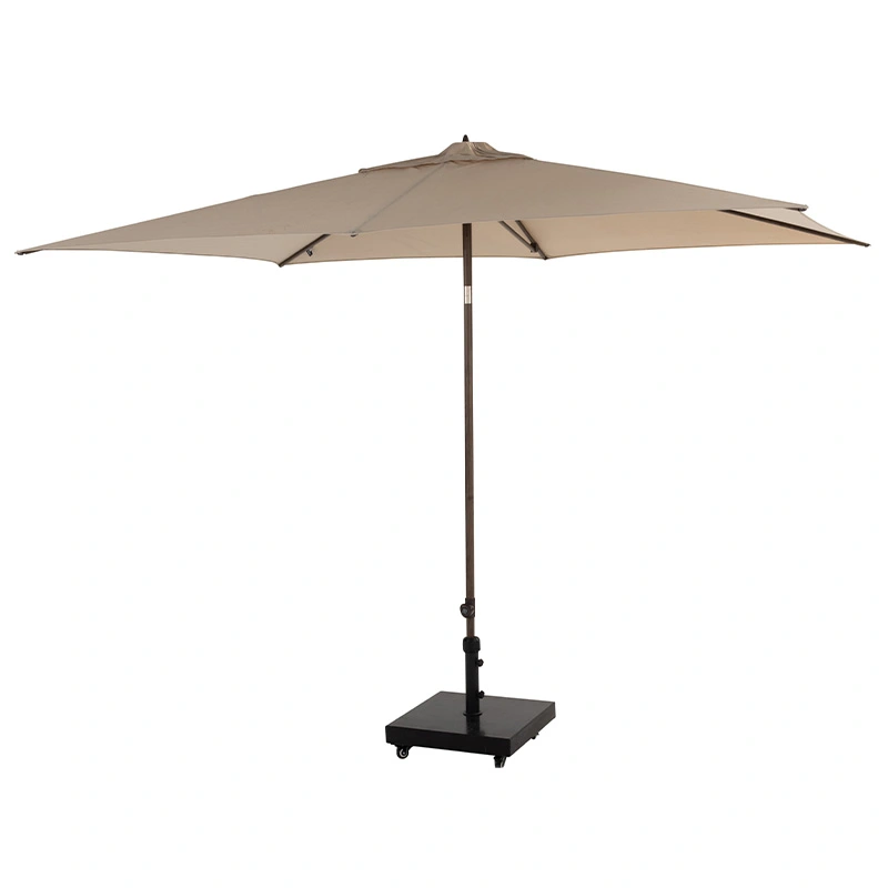 4 Seasons Outdoor Azzurro Stokparasol 200x300 - Beach/Houtlook Frame - afbeelding 4