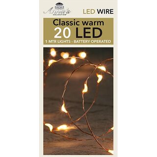 Kerstverlichting Koperdraad - 1m