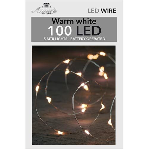 Kerstverlichting Zilverdraad - 5m