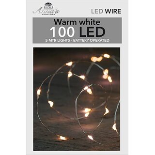 Kerstverlichting Zilverdraad - 5m