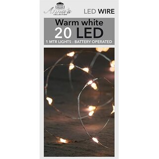Kerstverlichting Zilverdraad - 1m