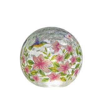 Paas Bal Bloemenprint LED - 15 cm | Tuincentrum De Boet