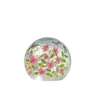 Paas Bal Bloemenprint LED - 12 cm | Tuincentrum De Boet