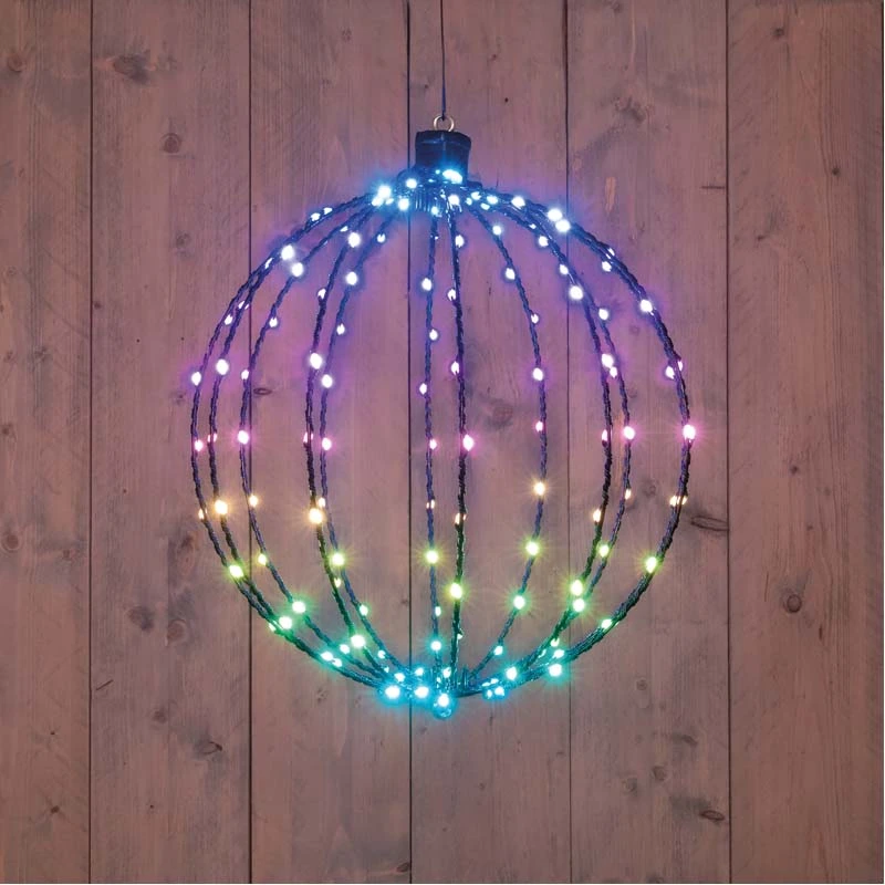 LED Bal Regenboog - 40 cm