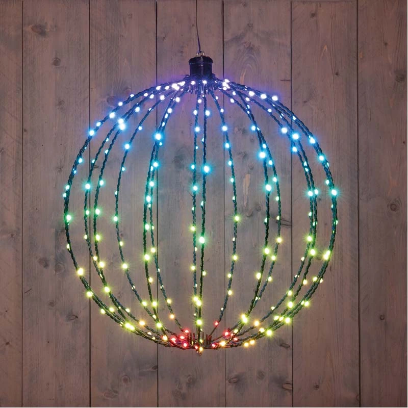 LED Bal Regenboog - 50 cm