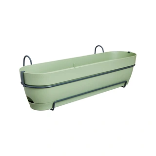 Elho Vibia Campana Balkonbak Allin1 70 cm - Pistache Groen - afbeelding 1