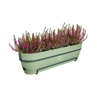 Elho Vibia Campana Balkonbak Allin1 70 cm - Pistache Groen - afbeelding 2