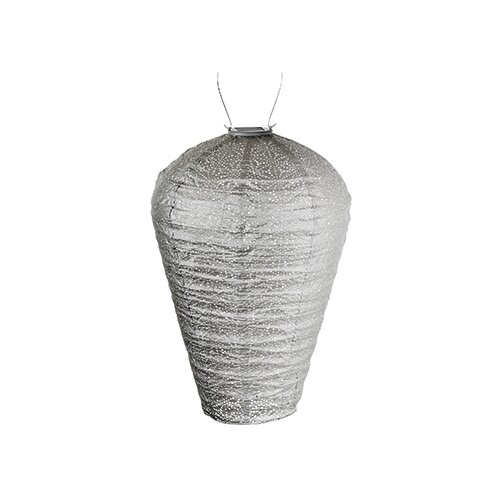 Lumiz Solar Lampion Balloon XL - Sashiko - Licht taupe - afbeelding 1