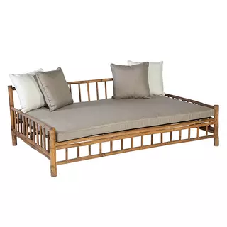 Exotan Bamboo Daybed Taupe - afbeelding 4