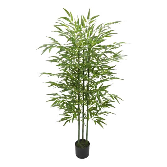 Kunstplant Bamboe Groen 155 cm