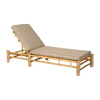 Exotan Bamboo Ligbed Taupe | Tuincentrum De Boet