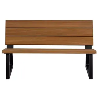 Woood Banco Outdoor Bank Hout Naturel/Metaal [fsc] - afbeelding 2