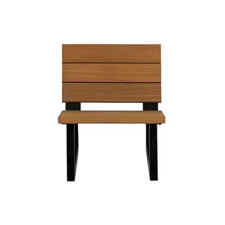 Woood Banco Outdoor Fauteuil Hout Naturel/Metaal [fsc] - afbeelding 4