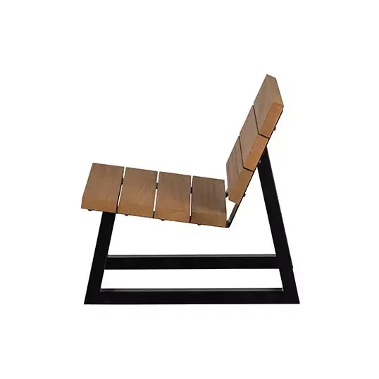 Woood Banco Outdoor Fauteuil Hout Naturel/Metaal [fsc] - afbeelding 5