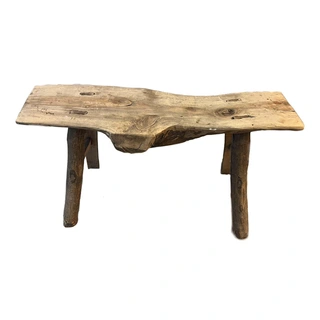 Houten Krukje/Bankje - 93x25x47 cm