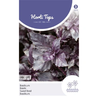 Horti Tops Basilicum Rode - Dark Opal - afbeelding 1