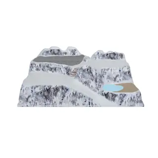 My Village Basis Kerstdorp Fc Lagazoi - 58x38 cm