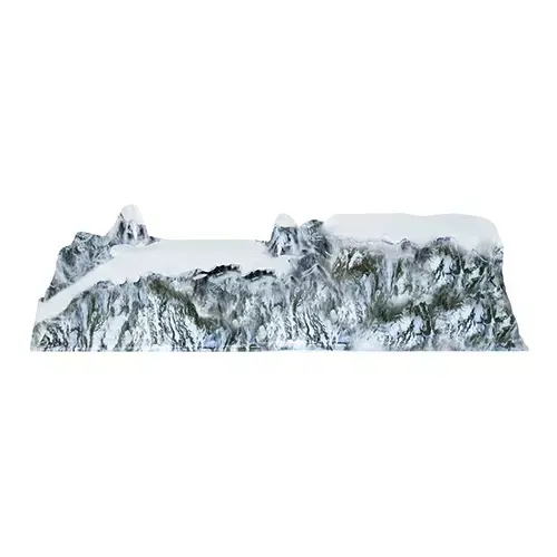 My Village Basis Kerstdorp Jura - 77x25 cm - afbeelding 1