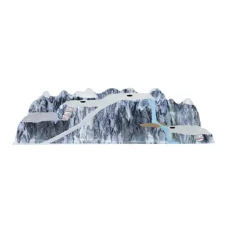 My Village Basis Kerstdorp Waterval - 120x40 cm - afbeelding 1