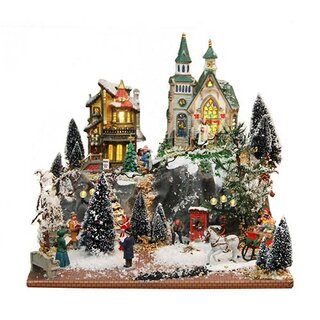 My Village Basis Kerstdorp Mini Dorp - afbeelding 2