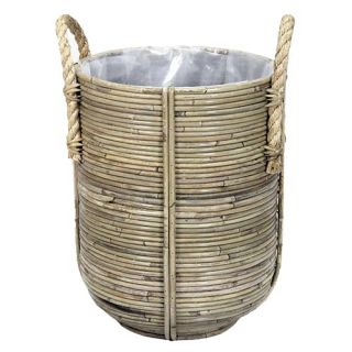 Basket Streep Grey - 35x40 cm