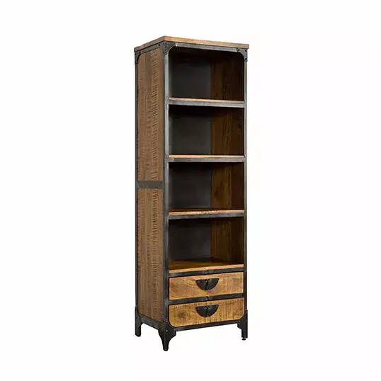 Tower Living Basto Boekenkast - 60x40x190 cm - afbeelding 1