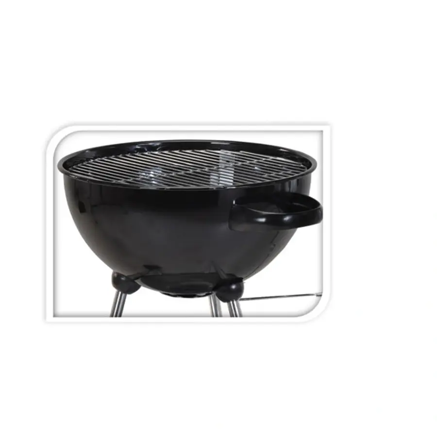 BBQ Bolvorm Zwart - Ø47 cm - afbeelding 2