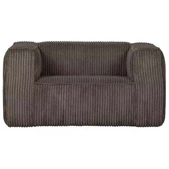 Woood Exclusive Bean Fauteuil Grove Ribstof Mud - afbeelding 1