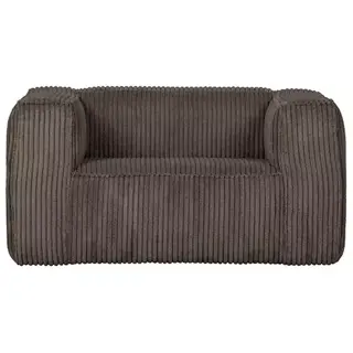 Woood Exclusive Bean Fauteuil Grove Ribstof Mud - afbeelding 1