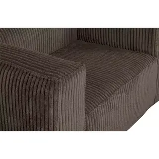 Woood Exclusive Bean Fauteuil Grove Ribstof Mud - afbeelding 7