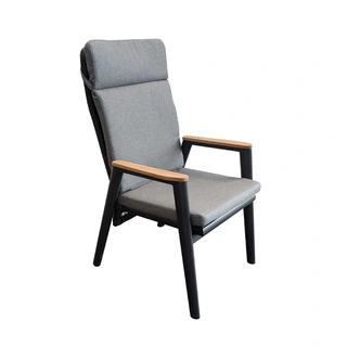 Trestino Beauval Tuinstoel Verstelbaar - Antraciet