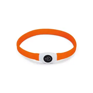 Beeztees Safety Gear Glowy Hondenhalsband Oranje - Ø65 cm - afbeelding 2